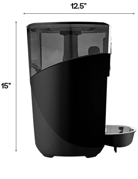 Litter-Robot 3 Connect side tech specs
