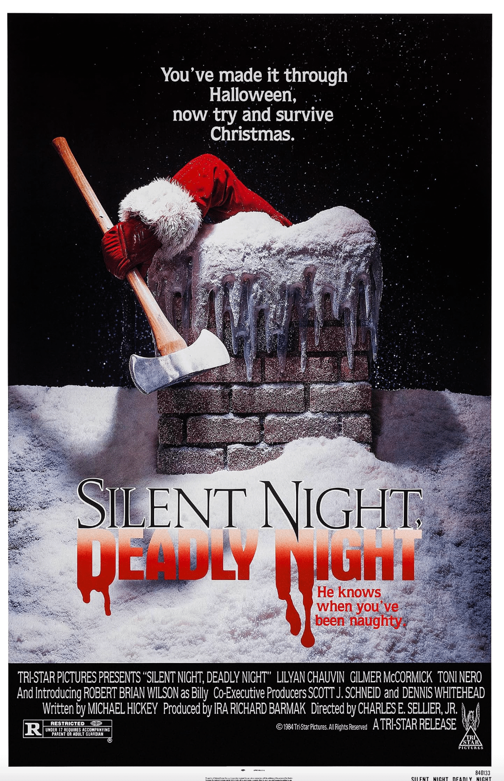 Silent Night Deadly Night Christmas movie with cats