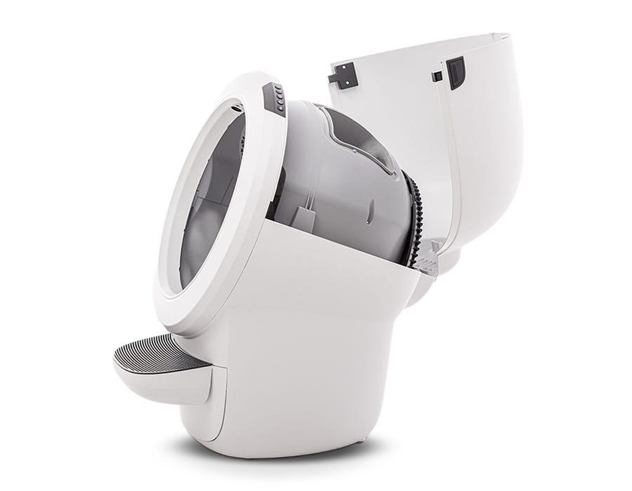 Litter-Robot 4 with bonnet open