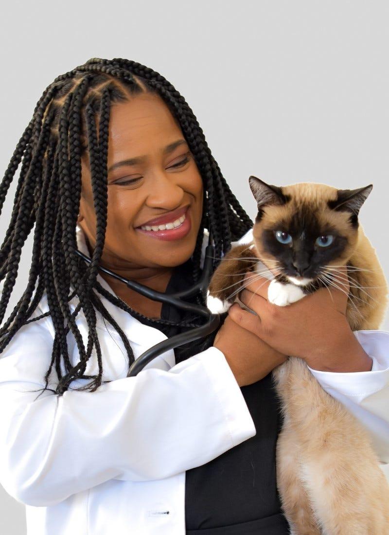 Veterinarian Justine Lee