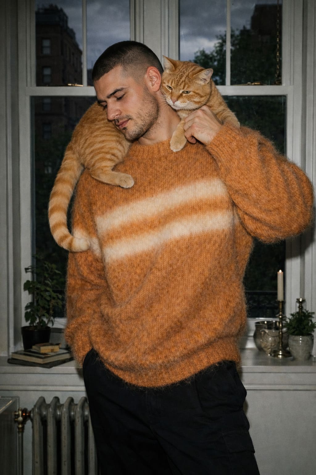 stylish person wearing cataire by Whisker