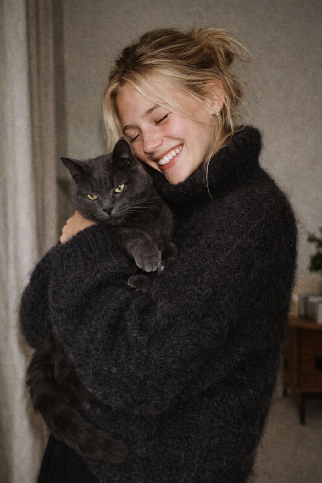 stylish person wearing cataire by Whisker