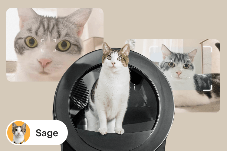 AI-powered dual camera system in Litter-Robot 5 pro