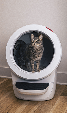 Whisker Litter-Robot self cleaning litter boxes