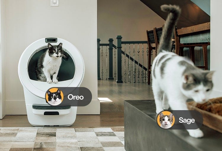 Multiple cats using Litter-Robot 5 Pro