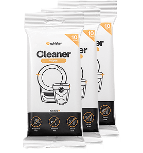 3 packs of 10 cleaner wipes