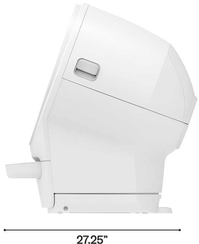 Litter-Robot 5 Pro side dimensions